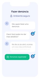 Smartphone - Canal de Denúncias