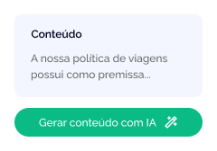 Gerar conteúdo - Inteligência Artificial do Ouvidor Digital